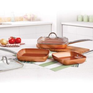 Copper Ceramic Bakeware Set