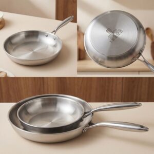 Stainless Steel Frying Pan